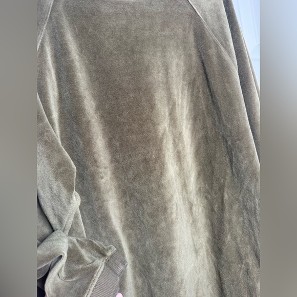 Aerie Soft Olive Green Oversized Crewneck Sweater - Picture 4 of 8